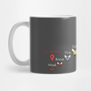 You Are Here, Wood Tier Mug